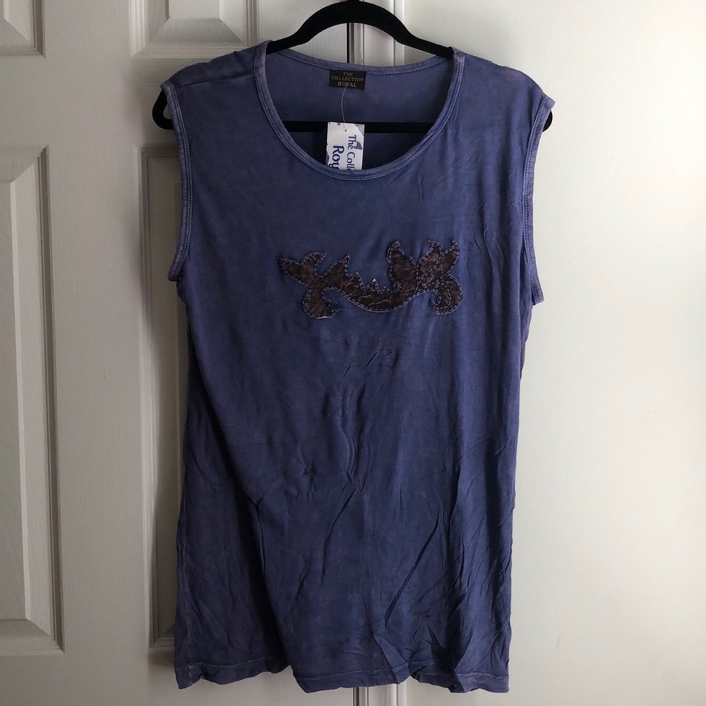 Purple tee shirt
